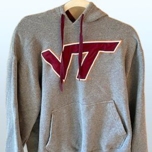Men's Virginia Tech Hooded Sweatshirt - Like New Size Large